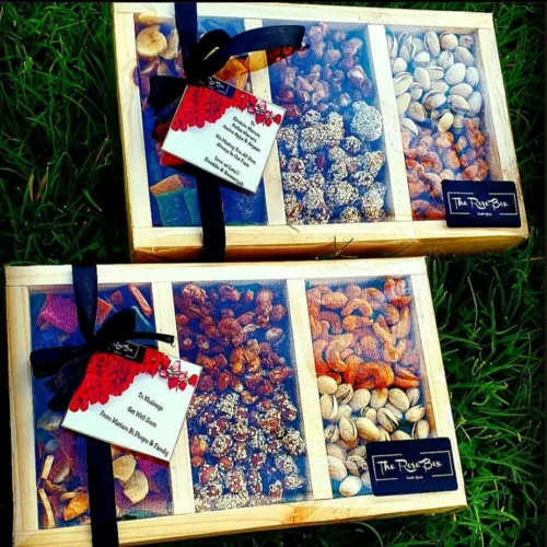 gift box with divisions