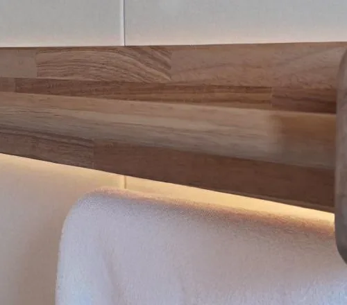 bathroom towel rail.