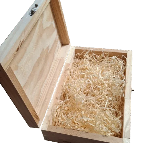 wine gift box with hinged lid